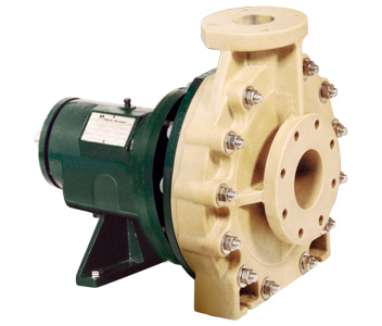 Plastic centrifugal pumps