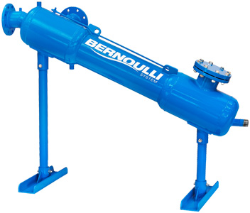 Bernoulli cyclonic separators