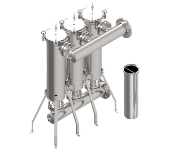 Filters with strainer