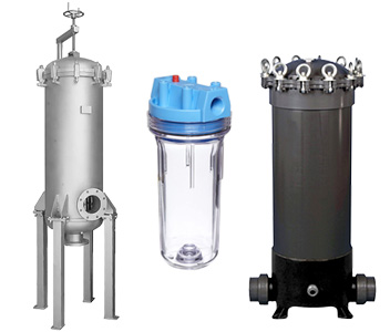Housings for filter cartridges