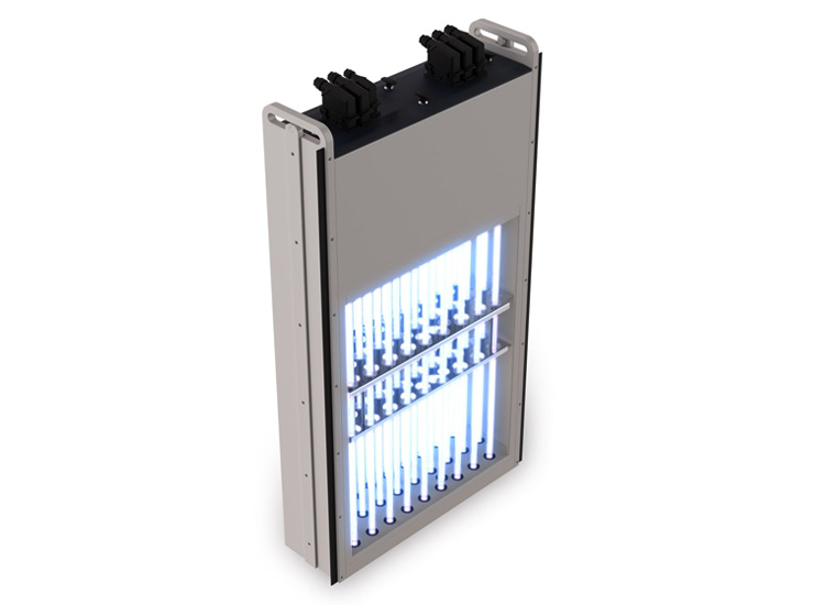 Polypropylene ultraviolet disinfection systems