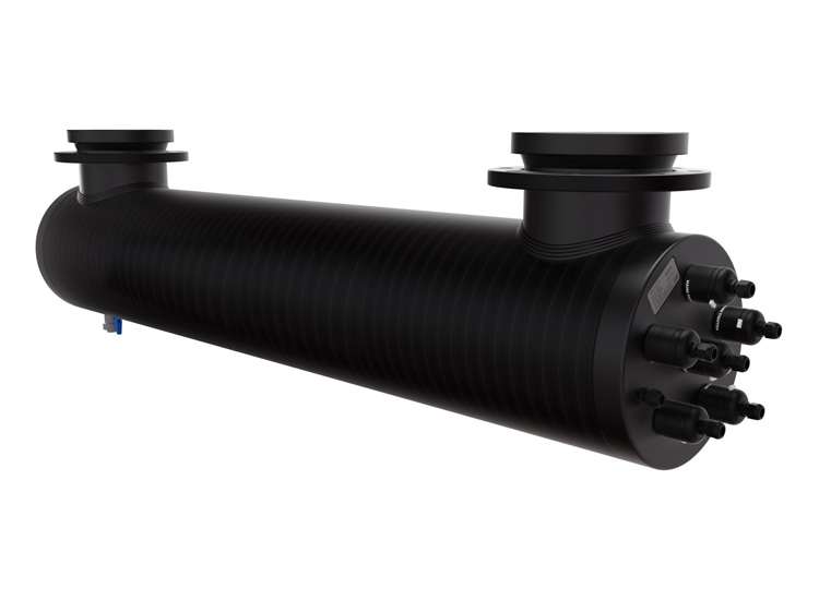Non-corrosive PEHD ultraviolet disinfection systems